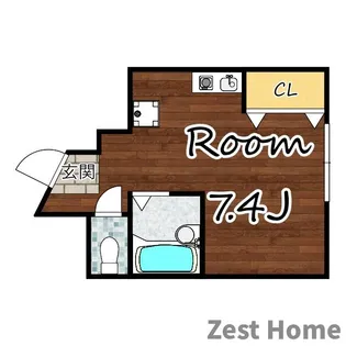 プレステージI【2階】の間取り