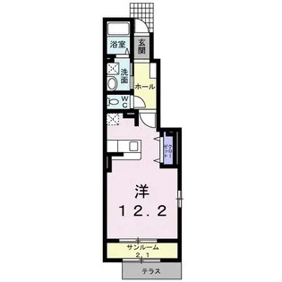 トレフル I【1階】の間取り