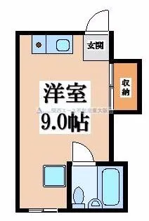 シンコーハイツ【3階】の間取り