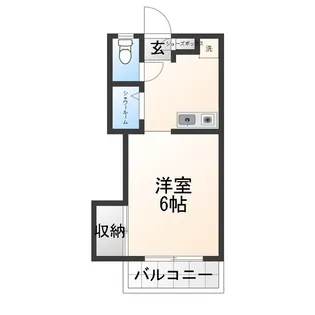 コーポ弥栄【3階】の間取り