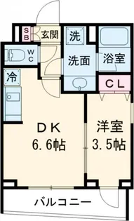 Dimus中野富士見町【2階】の間取り