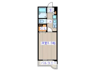 パークサイド【5階】の間取り