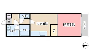 レジデンス青葉 大塚【4階】の間取り