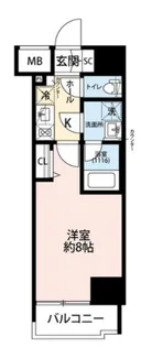 プレール・ドゥーク東雲III【10階】の間取り