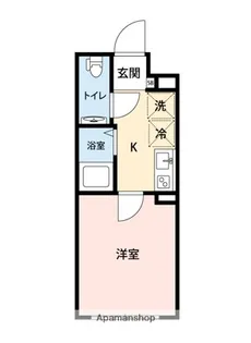 OHANA武蔵小杉【4階】の間取り