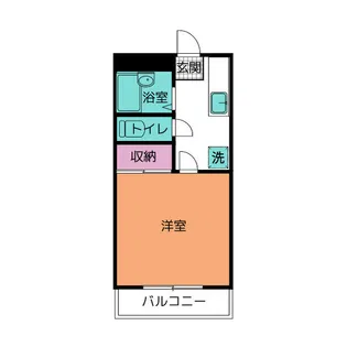 グレートハピネス V【4階】の間取り