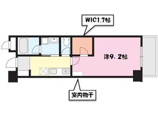 リヴェールおおがた【5階】の間取り