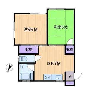 丸永ハイム【2階】の間取り