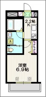コート十条【4階】の間取り