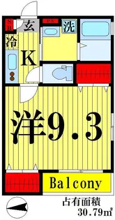 プリムローズ梅島【3階】の間取り