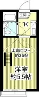 プラザ・ドゥ・アミーゴス【2階】の間取り