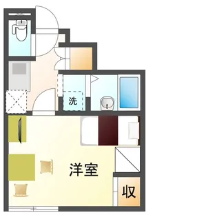 ベルダカーサ【1階】の間取り
