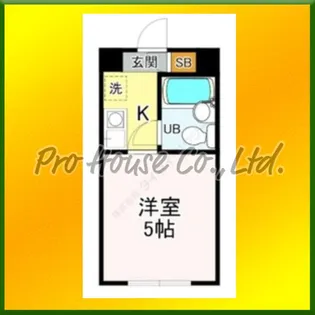 オレンジハイツ【2階】の間取り