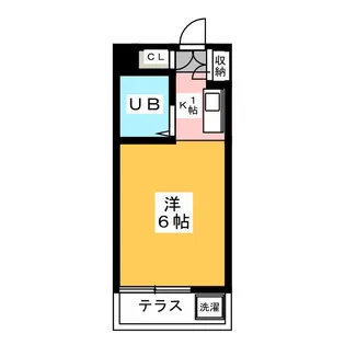 メゾン・ド・テルム【4階】の間取り