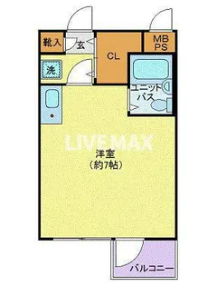 シルフィード白金【4階】の間取り