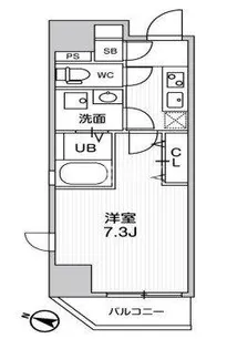 江戸川橋ステーションレジデンス【12階】の間取り