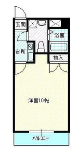 シティ咲田【2階】の間取り