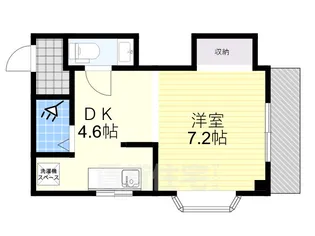 マウンテンビュー灘【3階】の間取り