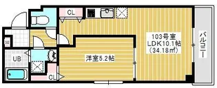 Riria幕張本郷参番館【1階】の間取り