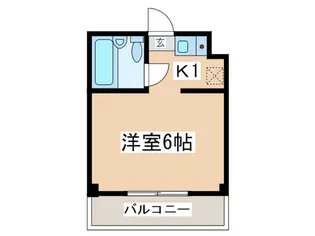 ミラド-ル生田【4階】の間取り