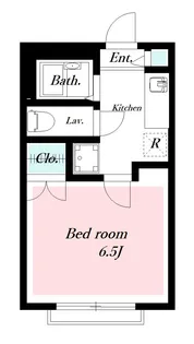 1Kの間取り画像