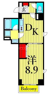 ブルックス レジデンス【7階】の間取り