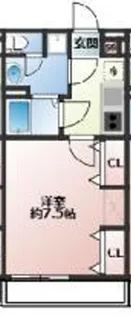 古千谷本町一丁目マンション【2階】の間取り