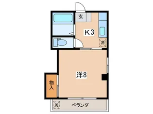 M・Tヴェラ【3階】の間取り