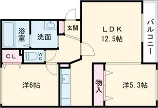 Dom312【1階】の間取り