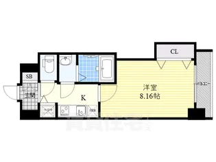 Luxe茨木【4階】の間取り