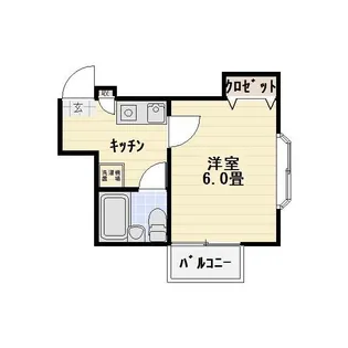 ハイタウン青井【3階】の間取り