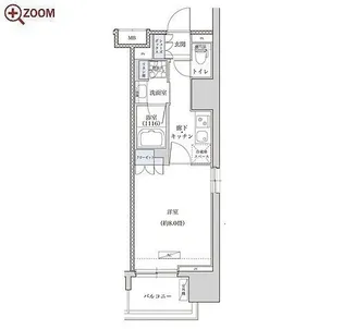 愛知県名古屋市中区千代田2【マンション】の間取り