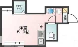 グランツコート目白【1階】の間取り