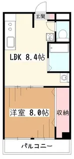 レヂオンス久米川PART5【2階】の間取り