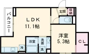 Asset-Court花小金井南町【3階】の間取り