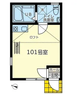 ネクサス東逗子【1階】の間取り