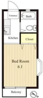ハイツ幸来【2階】の間取り