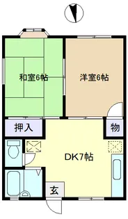 ブリエンツ朝日ヶ丘【1階】の間取り