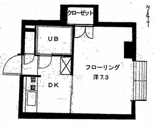 高田馬場リハイム【2階】の間取り