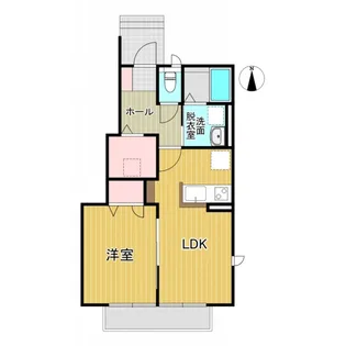 ドレミファ荘II【1階】の間取り