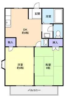 ガーデンヒルズ薬園台【2階】の間取り