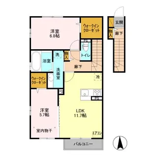 トップ?【2階】の間取り
