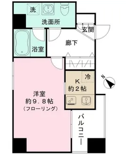 エムズコート【2階】の間取り