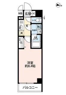 東京都墨田区本所4【マンション】の間取り