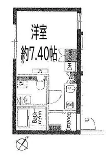 アヴァンタージュ恵比寿【4階】の間取り