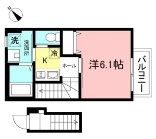 東京都武蔵野市吉祥寺東町2【アパート】の間取り