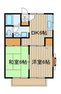 ファミールホーム【1階】の間取り