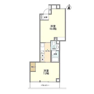 バウムプラッツ【6階】の間取り