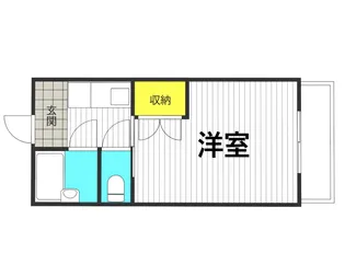 ネオコーポイケダヤ2号館【4階】の間取り