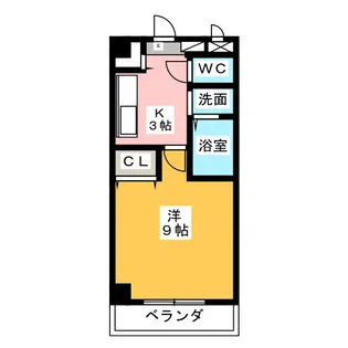 パルレII【2階】の間取り